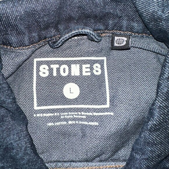 The Rolling Stones No Filter Tour 2019 Denim Jacket — Size Large - Picture 5 of 6